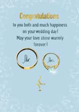 Congratulations! Wedding day! created by Ksenia Samsonova