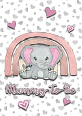 Mummy To Be, Baby Girl Congratulations Card created by Vivid Variations