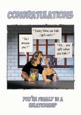 Another great card design from cartoonist STRINGS created by David Stringer ( STRINGS )