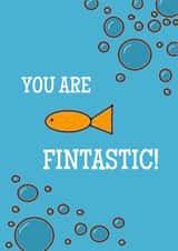 Happy Birthday/Mother's Day/Father's Day Fish Card created by DoodleCo