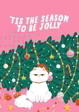 Jolly Christmas Card created by Jude Patla 