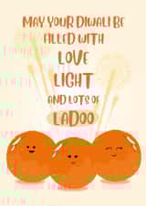 Diwali Ladoos created by Paper Wishes Co