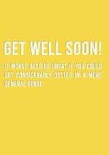 cheeky get well soon card created by metoyou