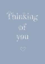 Foral thinking of you card created by Sasha Elle Digital Art