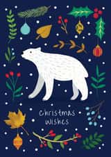 Polar Bear Christmas Wishes created by Forest & Fig