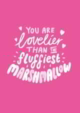 Cute pink thank you card for friends created by @studio27eleven