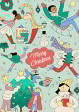 Festive Fun Christmas Card created by Thirty Mussels