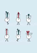 Christmas snowballs created by Anna Smith Design