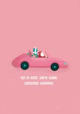 Cute Mean Girls Themed Festive Christmas Card For Your Bestie created by Coffee Cup Studio