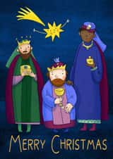 Christmas night 1000 created by Anya Ladygina