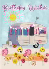 Birthday Wishes Caravan created by Leanne Mullen