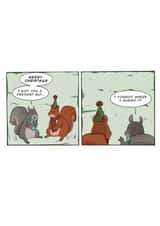 Christmas Squirrel Gift created by Katherine Hemmings