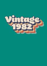 Vintage 1982 - Turquoise created by Dottie Mottie