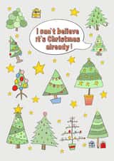Can't Believe it's Christmas created by The Illustrated Saying