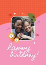 Personalised Birthday Photo Card created by KATIE S - happy birthday photo card for her
