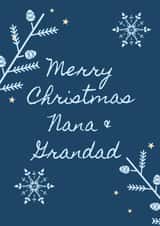 Merry Christmas nana and grandad  created by ERC Design