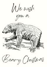 Bear-y Christmas Card created by Lilac Hailstorm