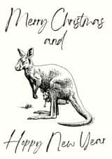 Hoppy New Year Christmas Card created by Lilac Hailstorm