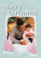 Personalised Christmas Photo Card created by Giddy Kipper - Festive