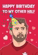 Happy Birthday to my other Half  created by Bubble&Cheek