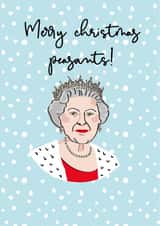A right royal Christmas card created by JayneyD Designs