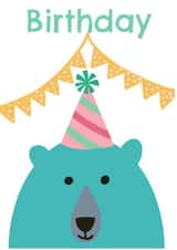 Birthday Party Bear Card created by Round the Corner