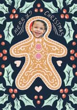 Personalised Christmas Photo Card created by Envy Row - Merry Christmas