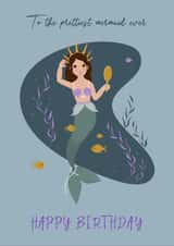 To the prettiest mermaid ever created by Alena Kazhkenova