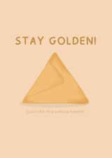 Stay Golden! (just like this samosa hehehe) created by Posted With Maya