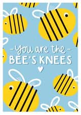 Cute And Bright Card To Celebrate How Brilliant Your Friend Is - Bee's Knees created by Amy Writes