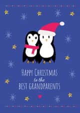 Happy Christmas to the best grandparents created by Missycards
