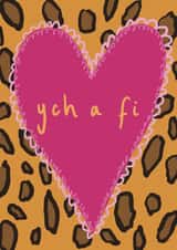 Ych a fi - Welsh greetings card created by By Saffron