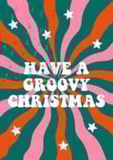 Have a groovy Christmas created by Lauren Beth Designs