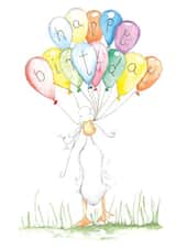 Happy Birthday Balloons created by Blue Duck Designs