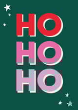 HO HO HO Christmas created by Gemini Greetings
