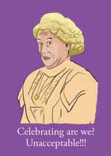 Lady Fanny Button wishes you her most sincerest congratulations. created by J'amore