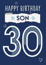 Happy birthday Son 30 created by Betty Kitten