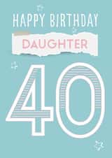 Happy birthday Daughter 40 created by Betty Kitten