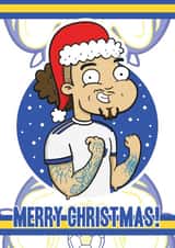 Merry Christmas Leeds fan! created by Tom Sparke