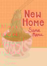 New home, same menu created by Emily Campbell