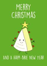 Merry Brie Christmas created by C+C Cards