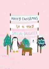Special Daughter Christmas Scene created by Charley Muttitt