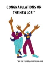 Congrats on the new job! created by Anu Priya