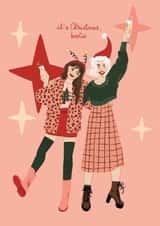 It's Christmas, bestie! created by Enyou Draws