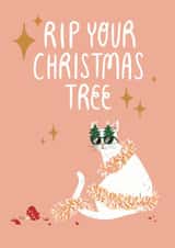 Christmas Cat created by Enyou Draws
