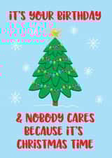 Funny December Birthday card created by Silly Prints