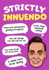 Strictly Come Dancing Birthday Card created by Norm & Then