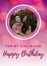 Personalised Birthday Photo Card created by Lovelier - girlfriend birthday photo card