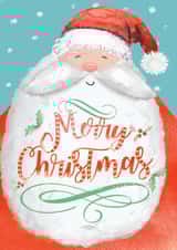 Santa Claus Christmas Card created by Alexandra Elliot Designs