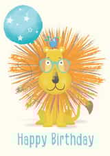 Lion Birthday Card created by Alexandra Elliot Designs